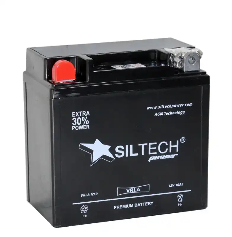 SILTECH VRLA СТ-1210 12V10 A/ч п.п. [д135ш76в134/140А] (12N9-3B)